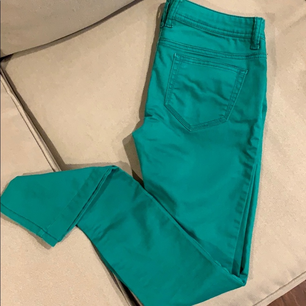Green pants
